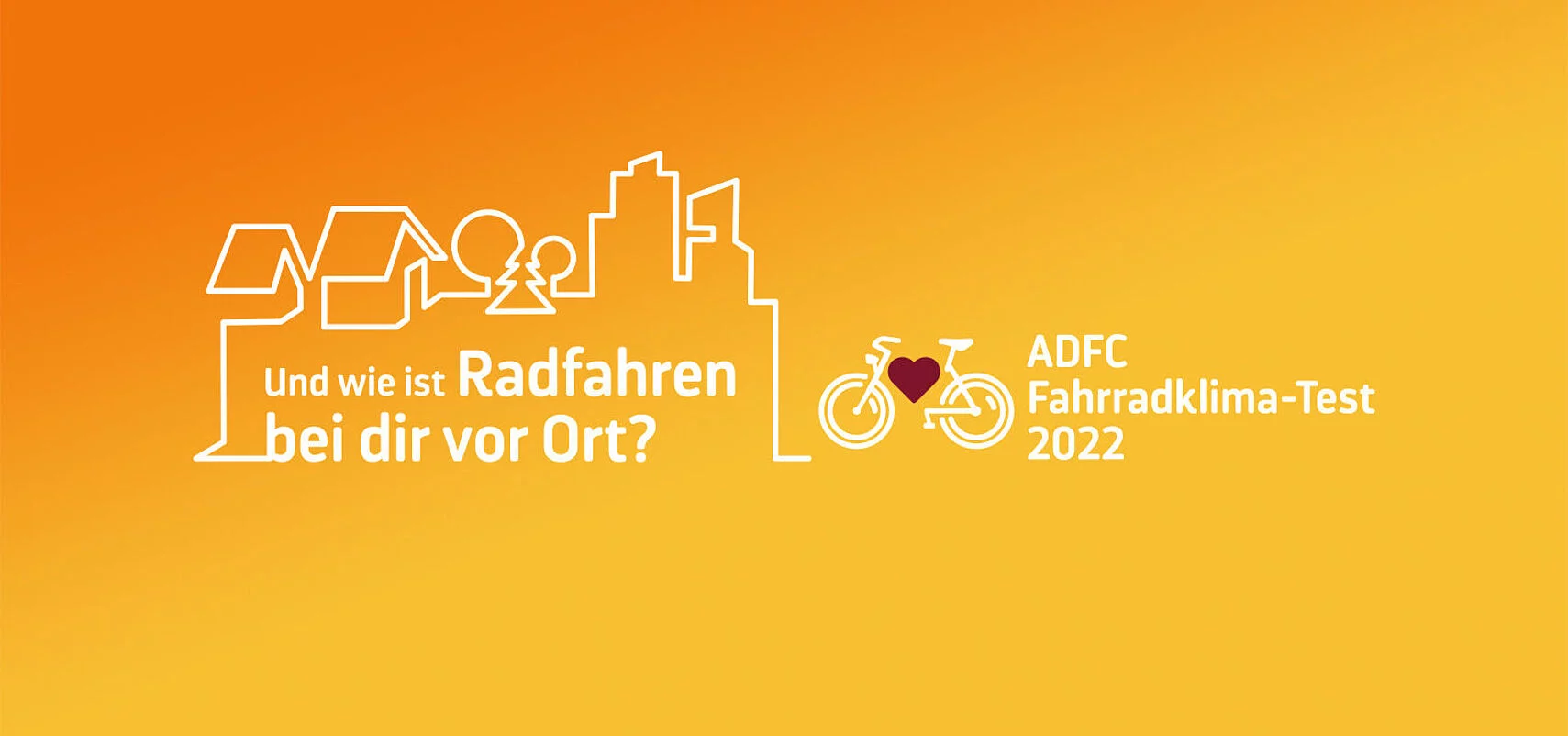 Banner ADFC Fahrradklimatest