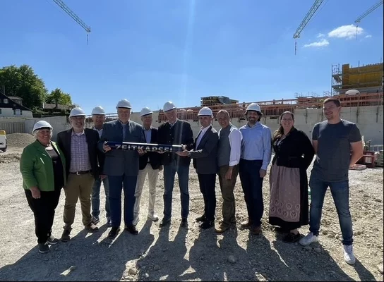 Grundsteinlegung Schulcampus Oberhaching