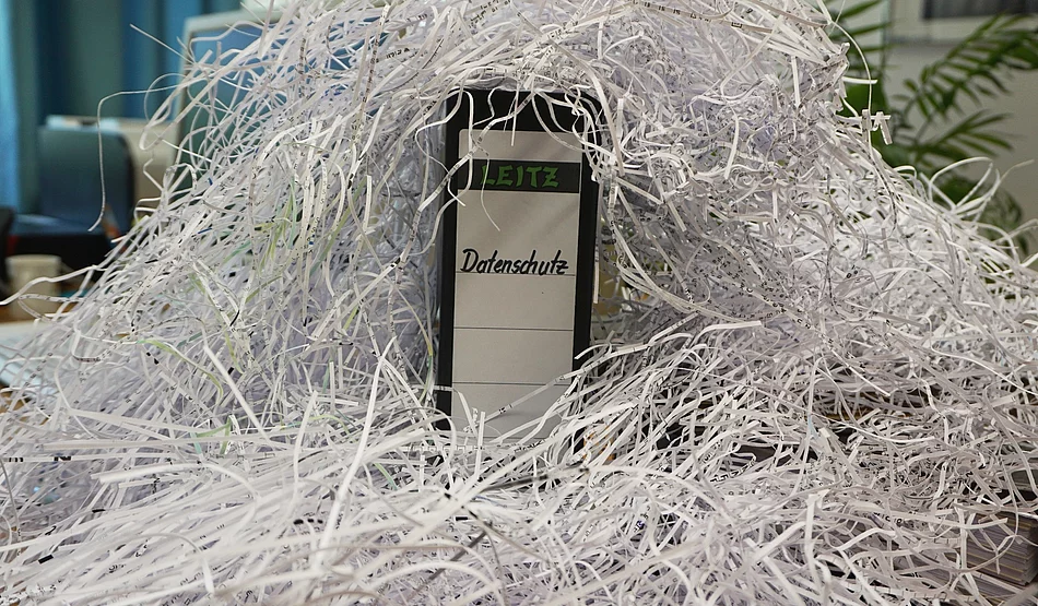 Aktenvernichtung (Foto: A. Schreiner)