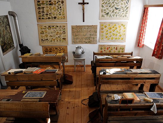 Heimatmuseum Klassenzimmer